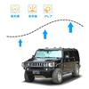 Compatible with Hummer H2 Car Front Car Windshield Light Heat UV Compact Interior Car Design Wire (2003-2009), Sunshade, Sunshade, Shade, Shade,