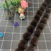 Lace Trim & Faux Mink Fur Pom-pom Border for Crafts and Clothing