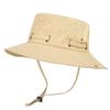 Fisherman Hat Men and Women Mesh Holes Breathable Outdoor Fishing Mountaineering Sun Hat  Casual  Summer New Style