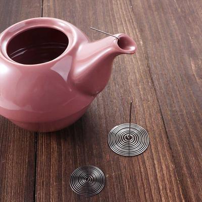 Durable 5pcs Teaware Tea Separator Teapot Accessories Tea Infuser Accessories Kitchen Tool Teapot Filter Spring Strainer