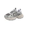 Nouvelles chaussures d'été pour femmes de la station européenne, chaussures de sport décontractées polyvalentes à semelle épaisse en maille