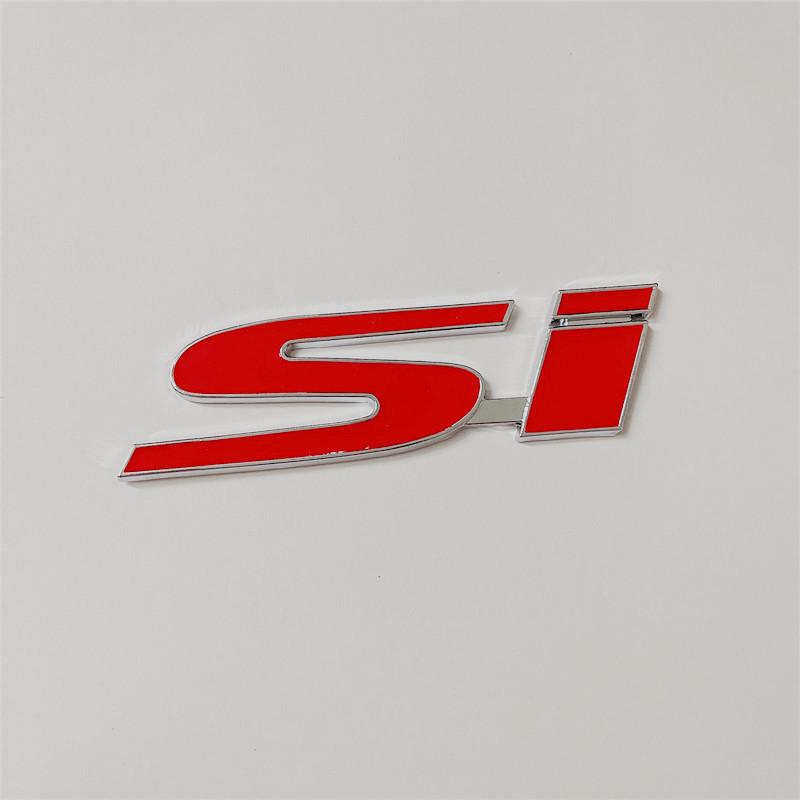 Honda Civic/CR-V/XRV Metal Rear SI Emblem Sticker