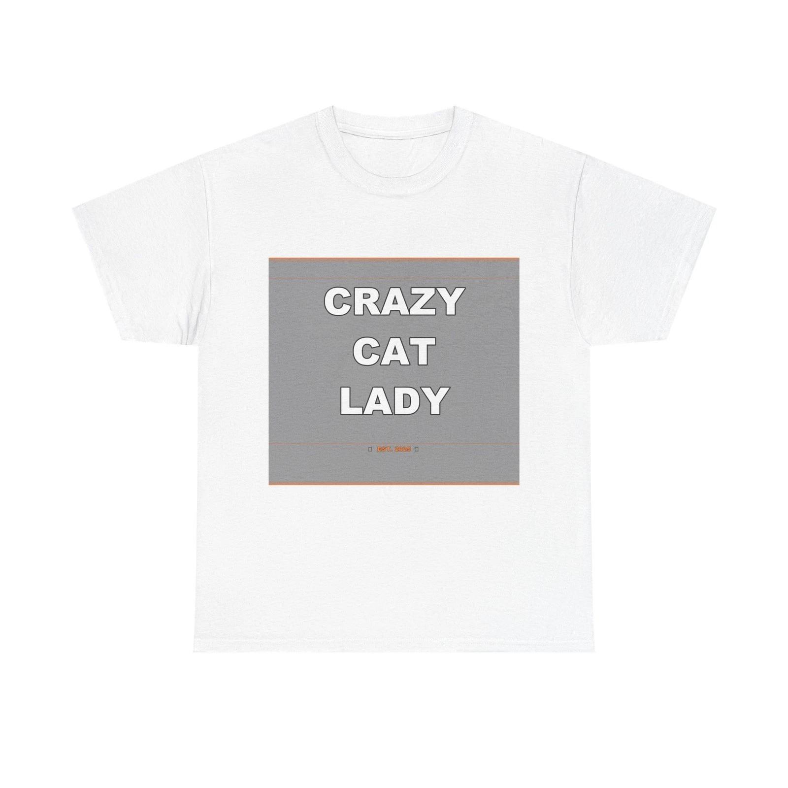 Crazy Cat Lady - Funny Unisex T-Shirt Gift Idea 2XL