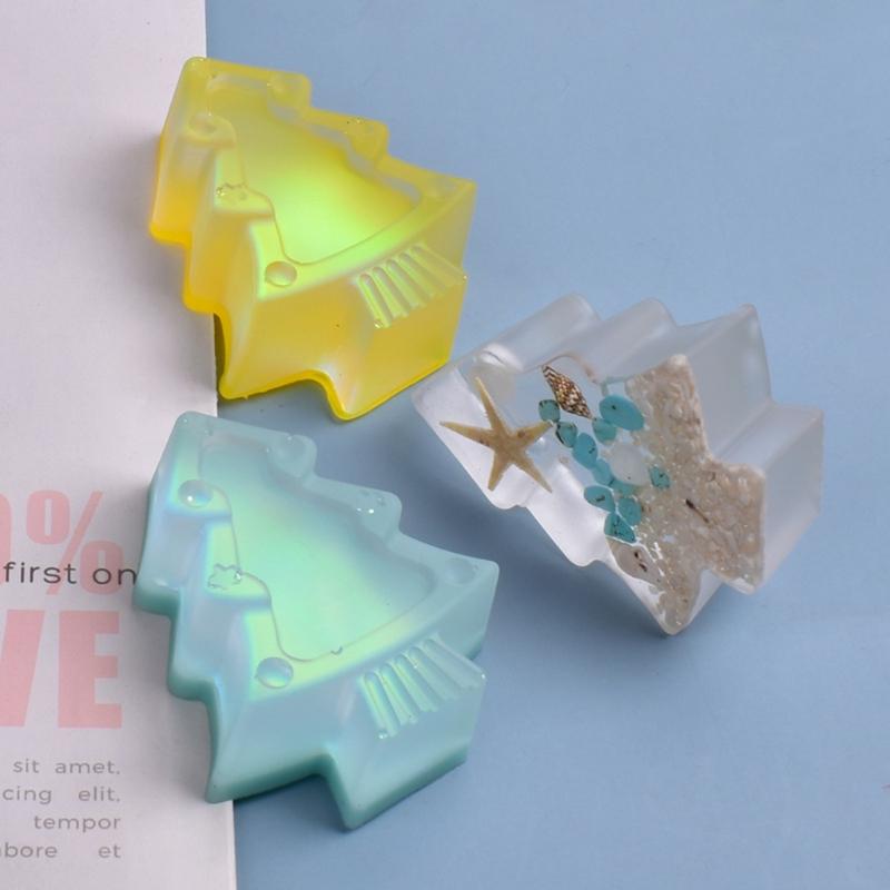 Practical Christmas Tree Molds Handmade Silicone BPA-Free Easy To Release No Residue for Mousse Cake Making DIY Crafts