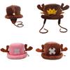 Anime One Piece Chopper Plush Fisherman Hat Soft And Cute Clothing Accessory