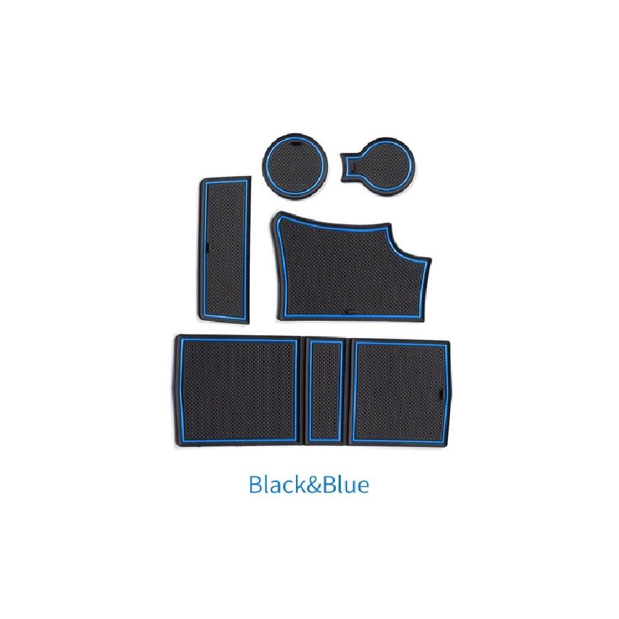 Tappetino Antiscivolo per Slot Portiera per Peugeot 2008 e-2008 GT Line 2019 - 2024 Accessori Styling Pad Antiscivolo
