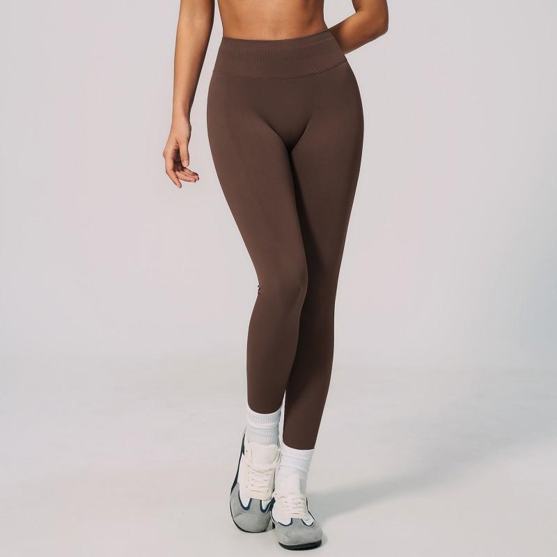 High-Waisted Seamless Yoga Leggings Women Breathable Quick-Dry Compression Fitness Pants Slimming Tummy Control Running