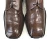 Made In Germany Lloyd Square Toe U-Tip Leather Dress Shoes Men’s 7 25.5 Brown(USED)
