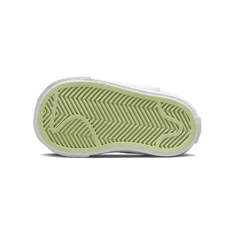 Nike Детские кроссовки Court Legacy TD Бело-Розовые из пены Sesame Honeydew DA5382-115