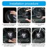 Bicycles Disc Brake Protective Cover Bicycles Wash Cover for Bicycles Disc Brakes to Prevent Dirt and Ensure Longevity