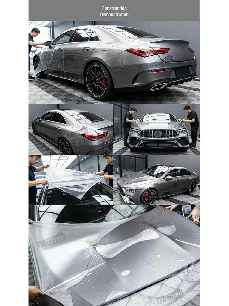 TPU Transparent Car Paint Protection Film - Instant Repair & Full Coverage