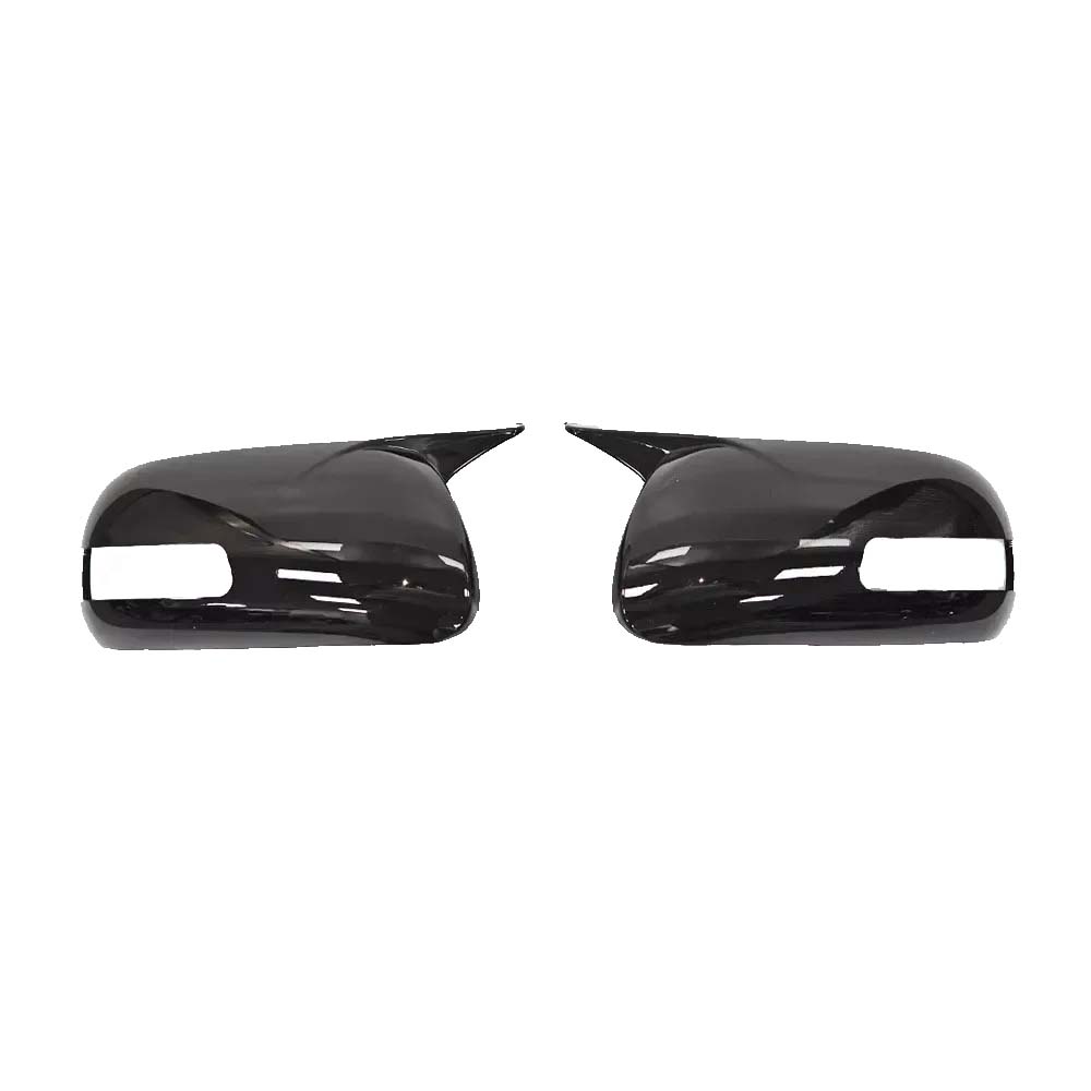 Protective Cover Glossy Black Carbon Fiber Door Mirror Cover For Scion Tc Scion TC 2011-2016 Car Rearview Accessories With Light Black