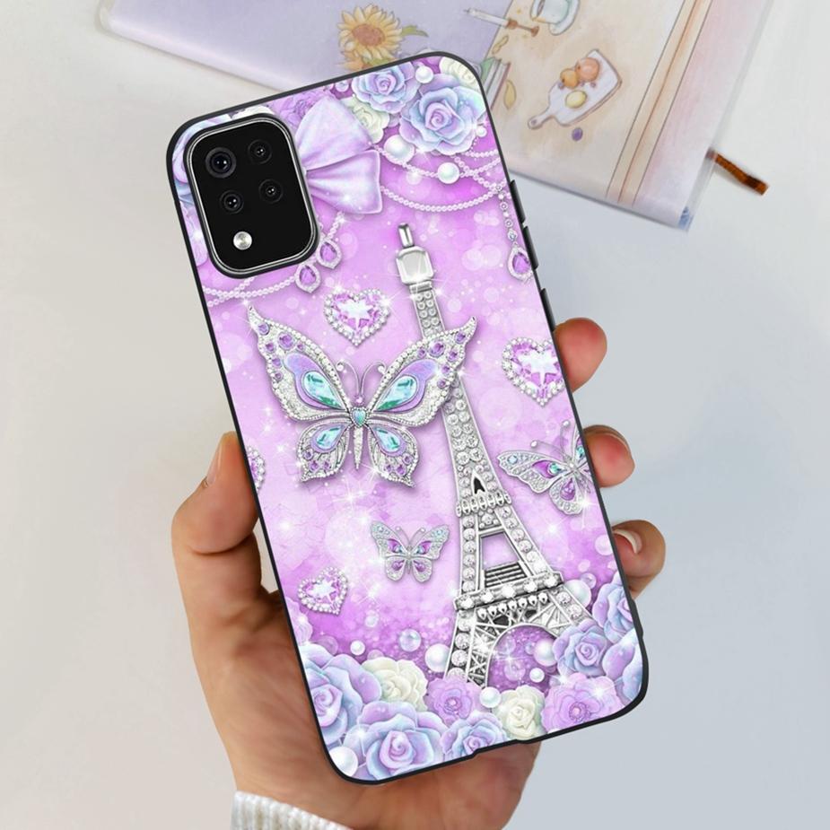 For LG K42 Case LM-K420 LMK420H Cute Fashion Painted Cover Soft Silicone Phone Case For LG K42 K 42 LGK42 Back Cover 6.6'' Coque