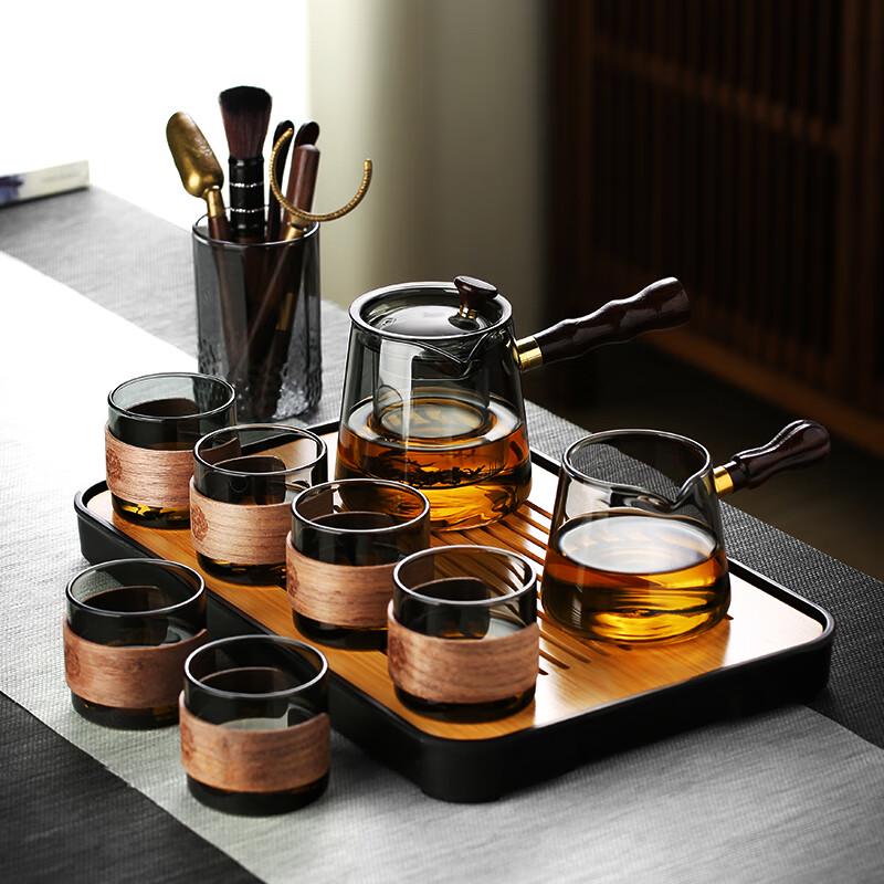 Shangqi 8-Piece Glass Tea Set