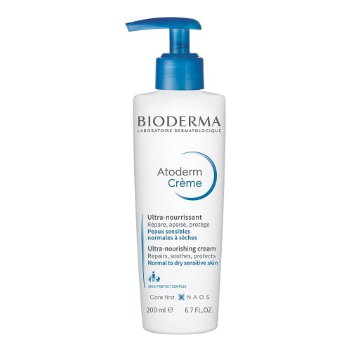 

[Оригинальный продукт] Bioderma Atoderm Cream D 200 мл Увлажняющий крем для лица и тела Для чувствительной кожи, которая часто становится сухой Без отдушек Не содержит