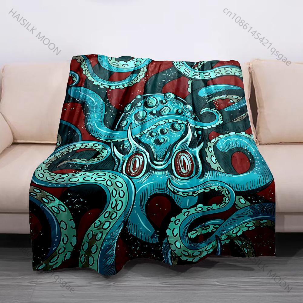 

1PC Sleeping fox on tree branch Print Blanket Flannel Material Soft Warm for All Seasons Home Outdoor Camping Picnics RV 75x90cm