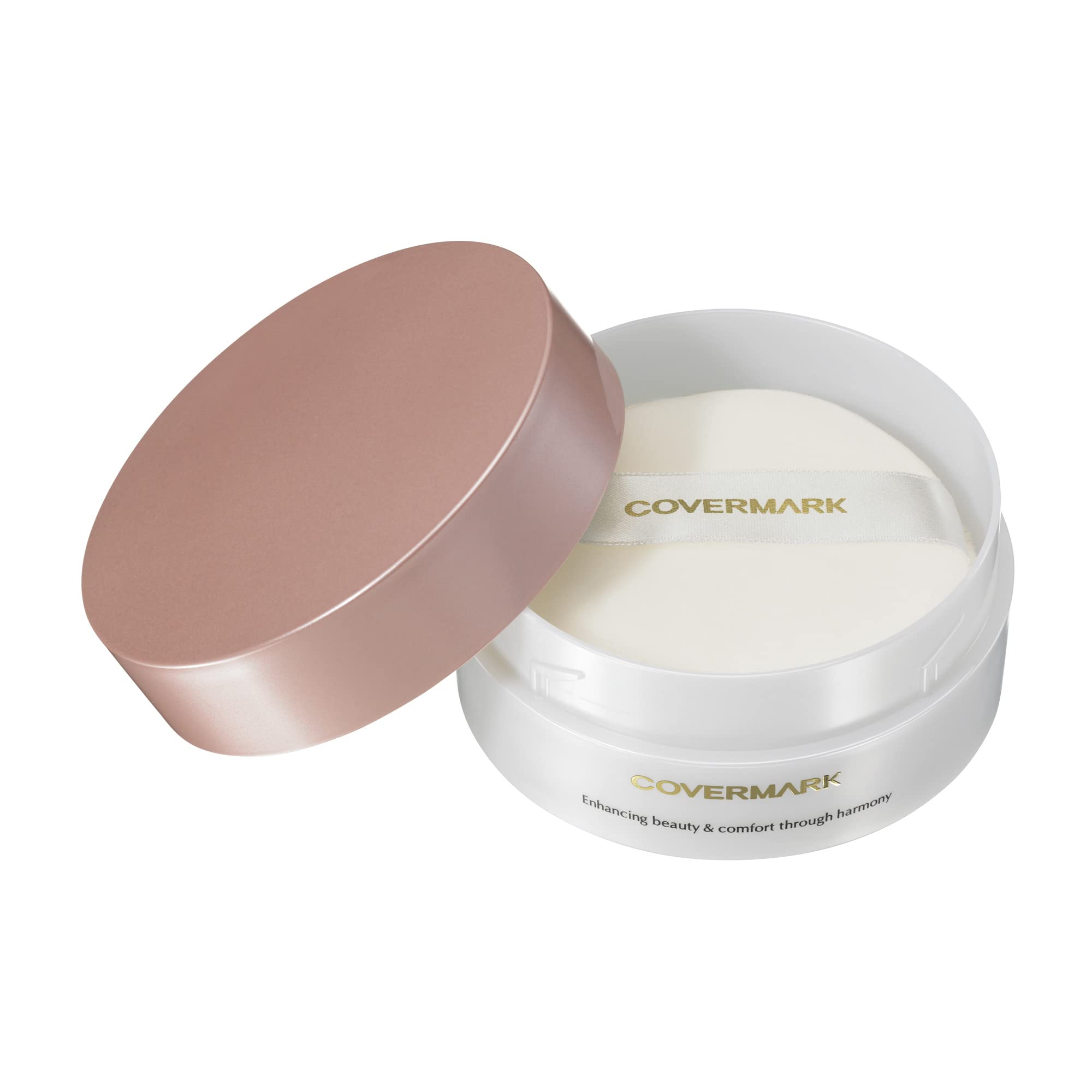COVERMARK Face Powder Case with Puff (Powder case for loose powder and moist lucent powder)