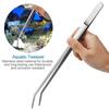 Aquarium Tools Set Scissor Tweezers Plants Wave Scissors Grass Stainless Cleaning Tools Fish Tank Shovels Aquarium Accessories
