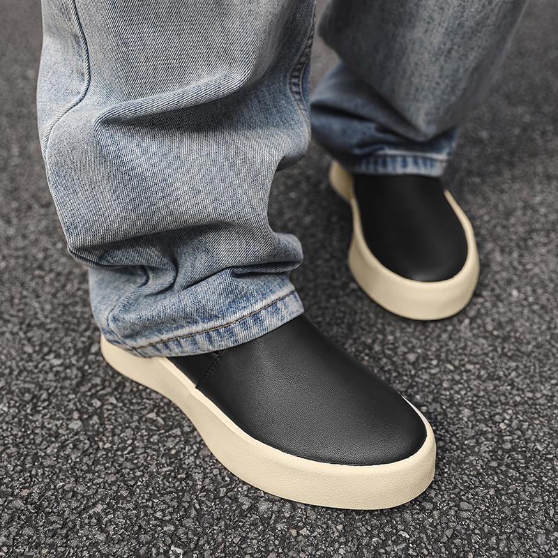 Fashion New Arrival Men's Loafers Leather Business Casual Shoes Slip-On Comfortable Office Dress Shoes for Men Walking Driving Flats