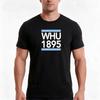 WHU  TShirt Summer Casual Cotton Tee Oversized Streetwear Tops Vintage Graphic Print Loose Fit Short Sleeve