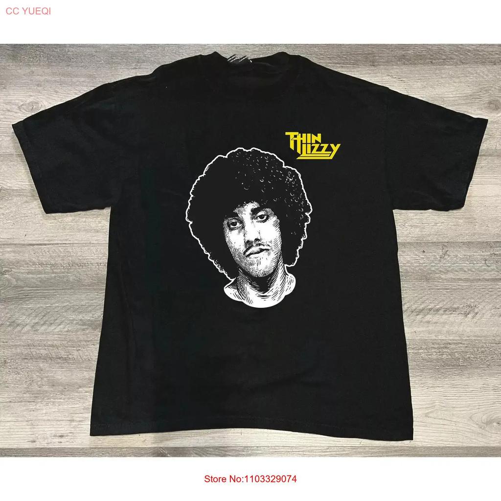 Rare Thin Lizzy Head T Shirt Concert All Sizes TR720 vintage Washed Breathable Stylish Soft streetwear designer clothes graphic