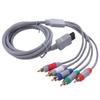 1080P Wii/Wiiu Component Cable 5 in 1 Audio Video TV Connector Cable  for Wii U/Wii Controller