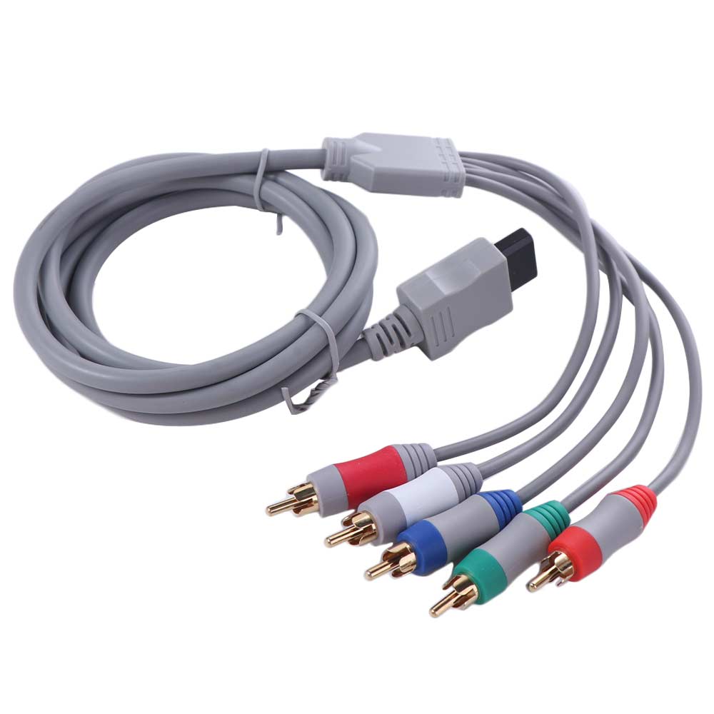 5 in 1 Wii Game Cable Fast Charging Audio Video TV Connector Cable  USB TO SP