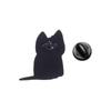 Cute Black Cat Enamel Pin Cartoon Metal Brooch Collar Pin Badge Backpack Clothing Decor Fashion Accessory Gift For Daily Wear