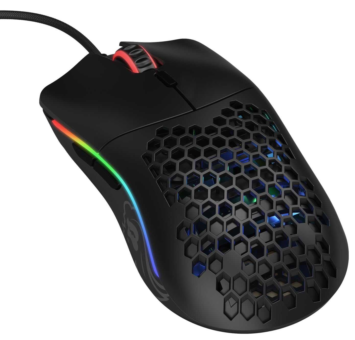 

Glorious Model o Wired Gaming Mouse, Lightweight RGB with 6 Programmable Buttons, Honeycomb Design, USB Gaming Mouse, Official Japanese Product (58g)