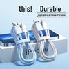 20W PD Braided Fast Charging Cable for Apple & Huawei - 6A Extra Long