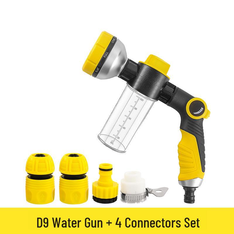 Multi-functional Foam Hose: Garden Watering, Vegetable Sprinkler, Fertilizing, Car Wash Tool