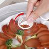 ABS Microwave Splatter Cover Transparent Cover Microwave Plate Cover Lid with Handle and Adjustable Steam Vents Holes