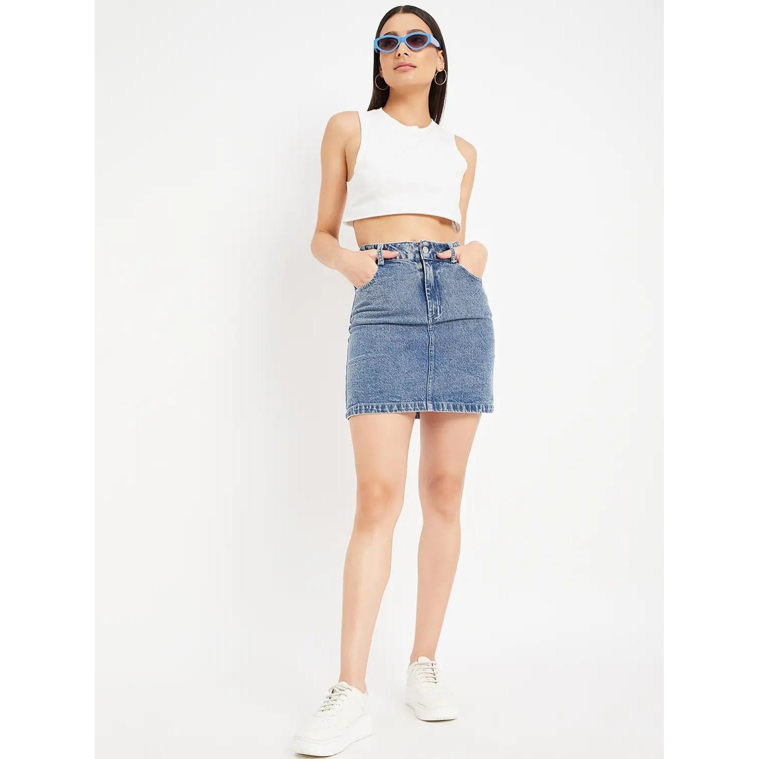 Women s Bollywood Beautiful Skirt Indian Party Cocktail Wear Cotton Short Skirt XS