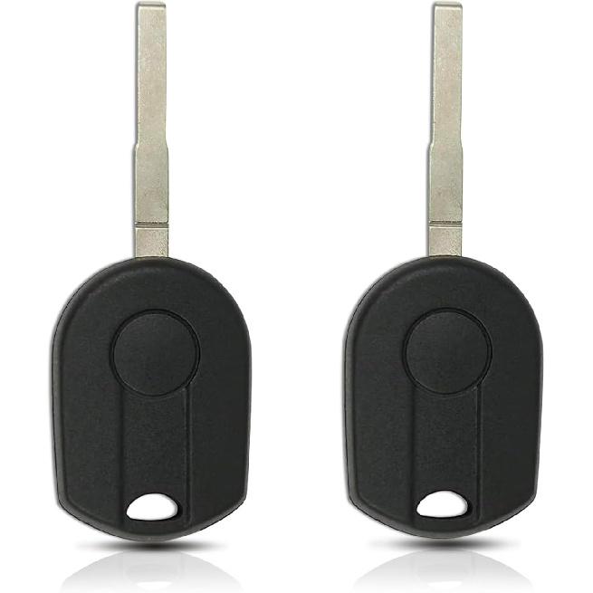 Head Key Fob Replacement Fits for Ford Focus 2012-/ C-Max Escape 2013-/ Transit Connect 2014- Keyless Entry Remote Control OUCD6000022 (Pack of 2)