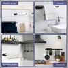Hot Sale  Toilet Paper Holder Stainless Steel Wall Mounted Tissue Rack Black Bathroom Paper Holder for Home or Hotel