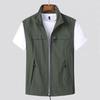 Gilet da uomo ad asciugatura rapida, per primavera e autunno, multiuso, sportivo, casual, di grandi dimensioni, per fotografia e attività all'aperto