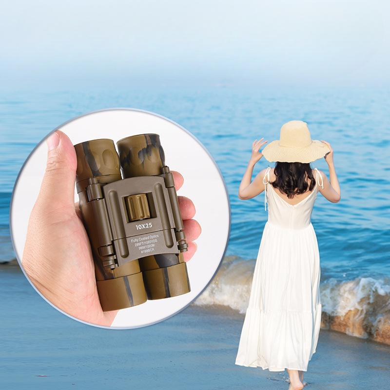 Binoculars 10x25 Binocular All-optical Binoculars