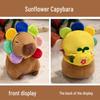 Capybara Plush Backpack & Cute Doll Hat - Small/Medium Sizes