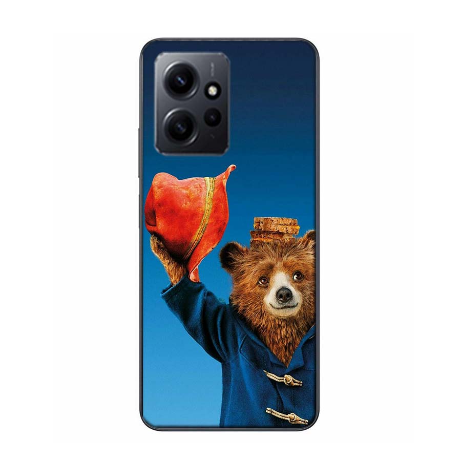 Cute P-Paddington Bear Phone Case For Redmi 12 13C 12C 15C 9 10 10C Note 13 Pro Plus 14 15 Pro 9T 9C 9A TPU Soft Cover Clear Cel