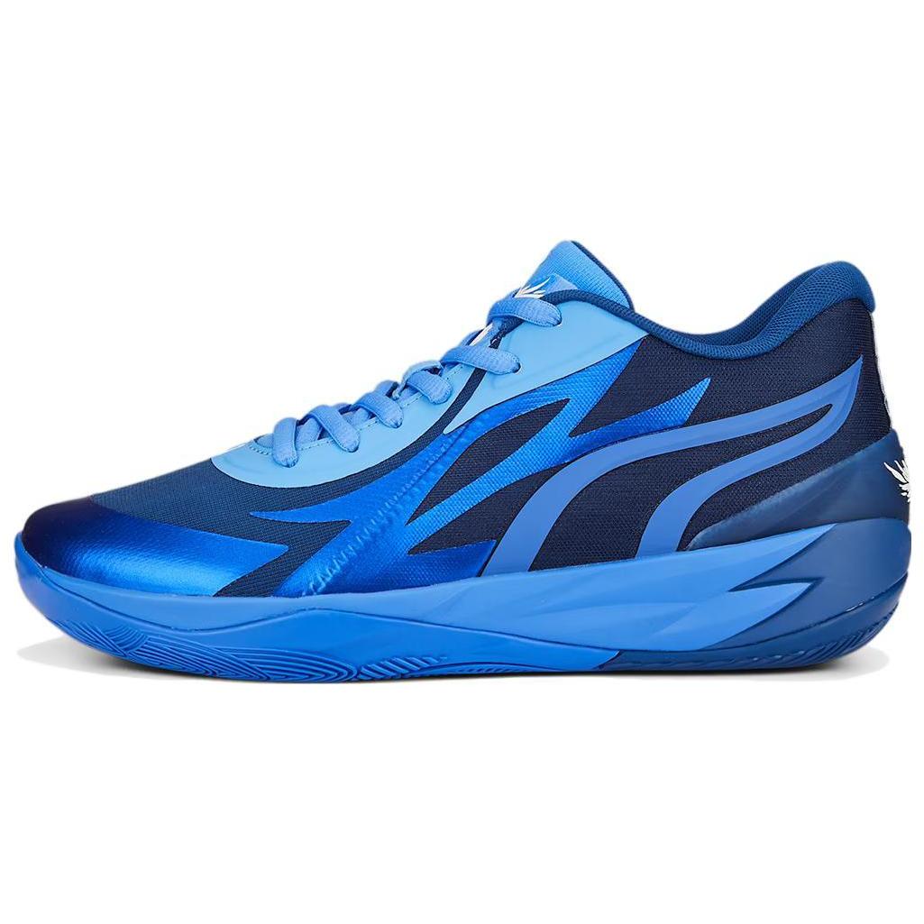 

New PUMA LaMelo Ball MB.02 Lo Team Blazing Blue 377766-02 48