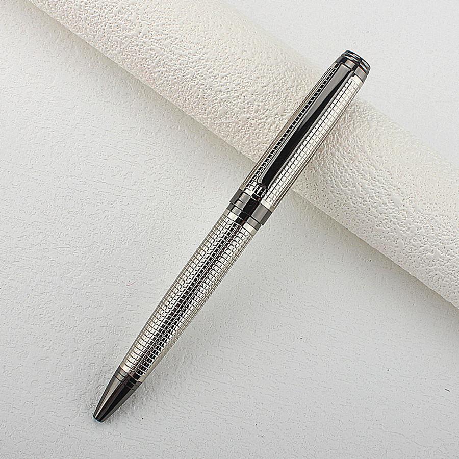 Gitter Metallkugelschreiber 0,7 mm Standardspitze geschmeidiger Stift für Kalligraphie Schreiben & Unterschrift Geschenkstift