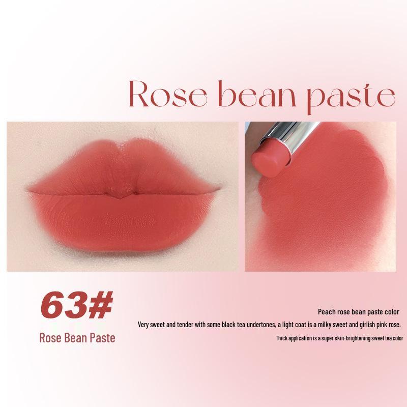 Novo Admiration Lightweight Velvet Matte Lipstick - Silky, Non-Smudging, Pigmented, and Creamy Matte Formula for Natural Whitening.