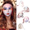 Hand Painted Mask Halloween Party Mask Full Face Mask Masquerade Mask for Women Cosplay Halloween Costume Accessories