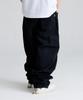 Bieseulaebis Carpenter Loose Fit Denim Pants Black