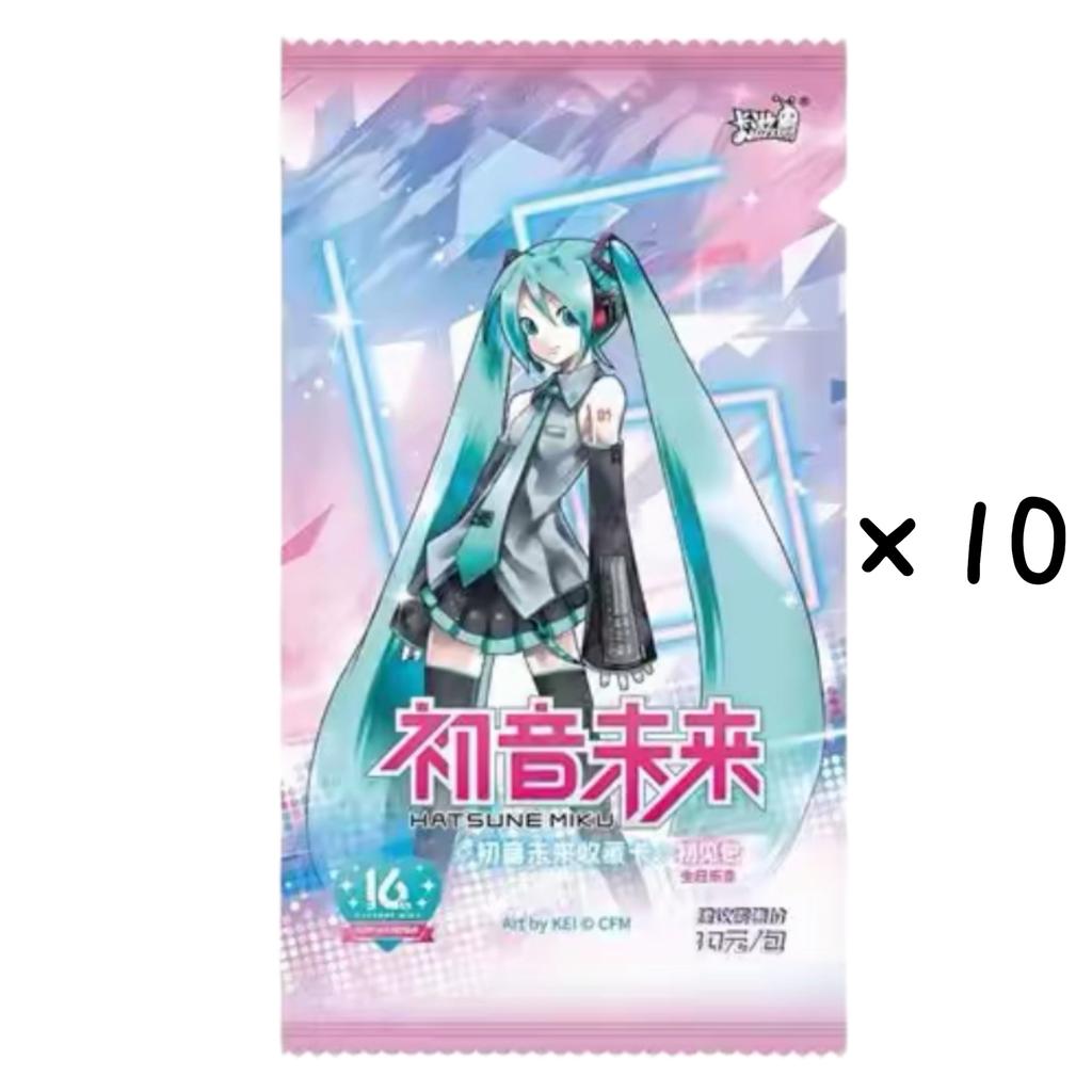 Genuine Hatsune Miku Card First Package Series Animation Game Collection Card SE Peripheral Children's Toys Children Gifts