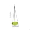 Hanging Bird Feeder Tray Sturdy Feeding Station Water Feeders Bowl for Balcony Patio