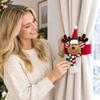 Bright Color Christmas Curtain Tieback Creative Design Cartoon Window Fastener  Living Room
