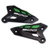 MotHeart Motorrad Hinterer Pedal Fersenschutz Kompatibel mit Z900 2017-2025