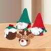 Christmas Crochet Kits Crocheting Craft Set Ornament for Porches Fireplaces Tree