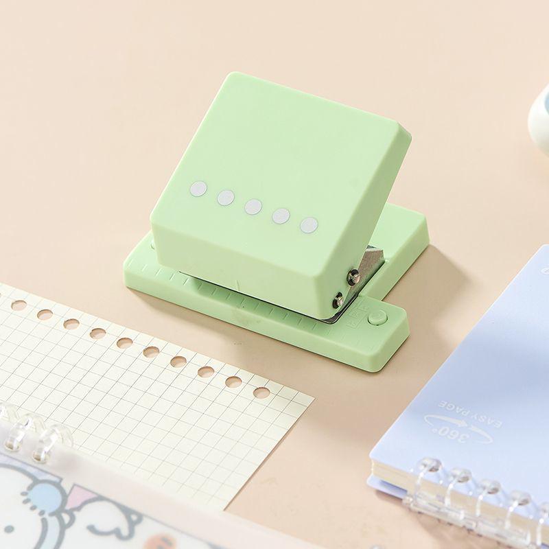 

Compact 5-Hole Mini Puncher - Ideal for Students & Office Loose-Leaf Paper